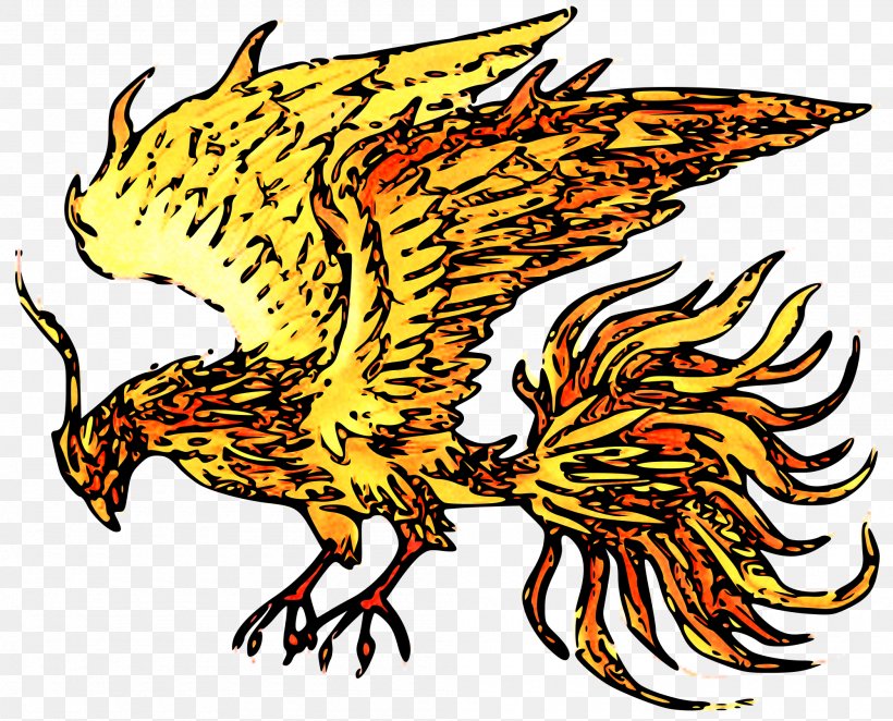 Phoenix Mythology Symbol Time, PNG, 2000x1616px, Phoenix, Artwork, Beak, Bird, Christian Symbolism Download Free