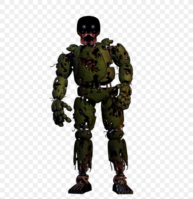 Five Nights At Freddy's 3 Five Nights At Freddy's 4 Pizzaria Fredbear's Family Diner, PNG, 586x848px, Pizzaria, Action Figure, Animatronics, Armour, Camouflage Download Free