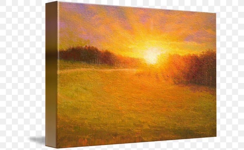 Painting Picture Frames Kolej Tuanku Ja'afar Morning Rectangle, PNG, 650x506px, Painting, Field, Grass, Landscape, Meadow Download Free