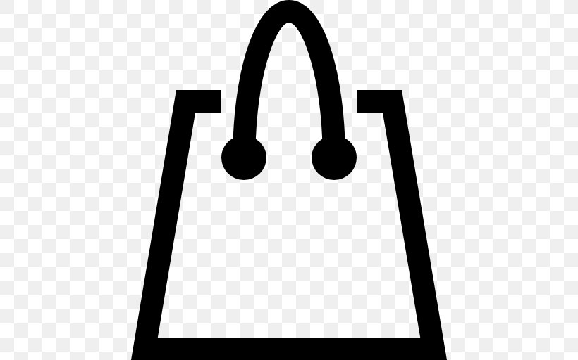 Paper Bag Shopping Bags & Trolleys, PNG, 512x512px, Paper, Area, Bag, Black And White, Brand Download Free
