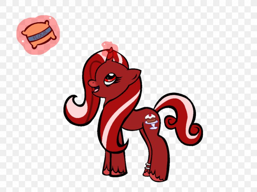 Pony Red Velvet Cake Cupcake Horse, PNG, 900x675px, Watercolor, Cartoon, Flower, Frame, Heart Download Free