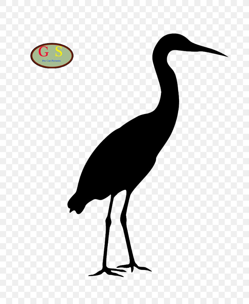Great Blue Heron Silhouette Clip Art, PNG, 800x1000px, Heron, Art, Beak, Bird, Black And White Download Free