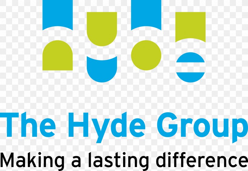Hyde Group Logo Hyde Housing Association Limited, PNG, 1940x1339px, Logo, Area, Blue, Brand, Communication Download Free
