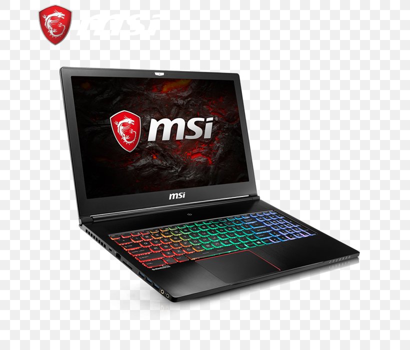 Laptop Kaby Lake MSI GS73VR Stealth Pro MSI GS63 Stealth Pro, PNG, 700x700px, Laptop, Computer, Computer Software, Electronic Device, Gaming Computer Download Free