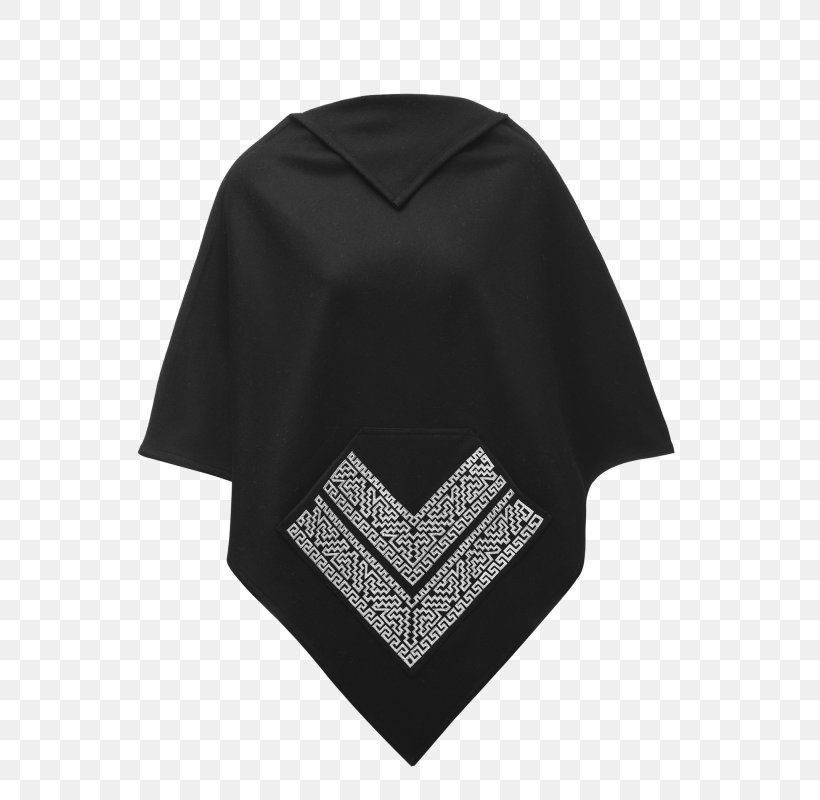 Outerwear Neck Black M, PNG, 800x800px, Outerwear, Black, Black M, Neck, Poncho Download Free