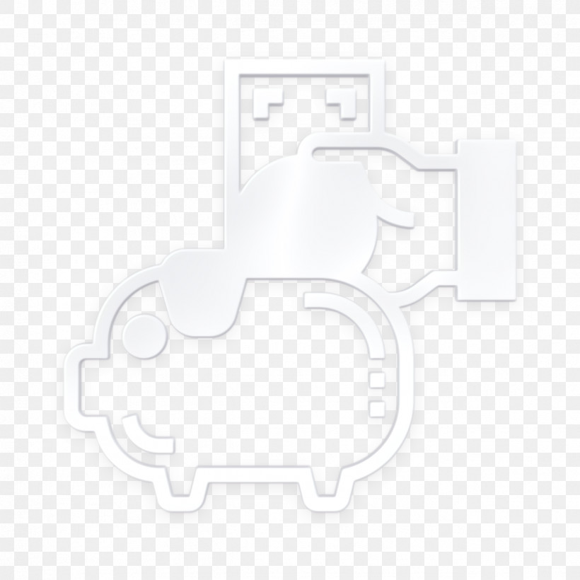 Piggy Bank Icon Business And Finance Icon Saving And Investment Icon, PNG, 1272x1272px, Piggy Bank Icon, Auto Part, Automotive Lighting, Black, Blackandwhite Download Free