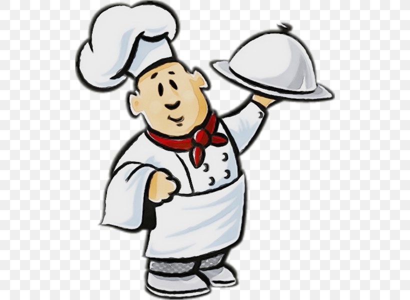 Chef Hat, PNG, 520x600px, Watercolor, Cartoon, Character, Chef, Cooking Download Free