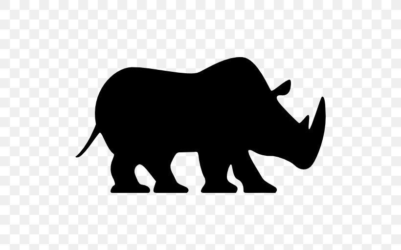 Clip Art, PNG, 512x512px, Royaltyfree, African Elephant, Black, Black And White, Cattle Like Mammal Download Free