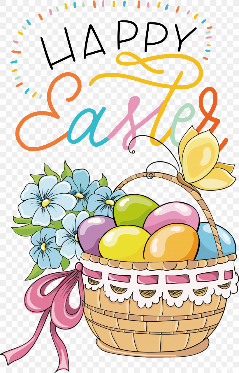Easter Basket Drawing Basket Cartoon, PNG, 4986x7782px, Easter Basket, Basket, Cartoon, Drawing Download Free