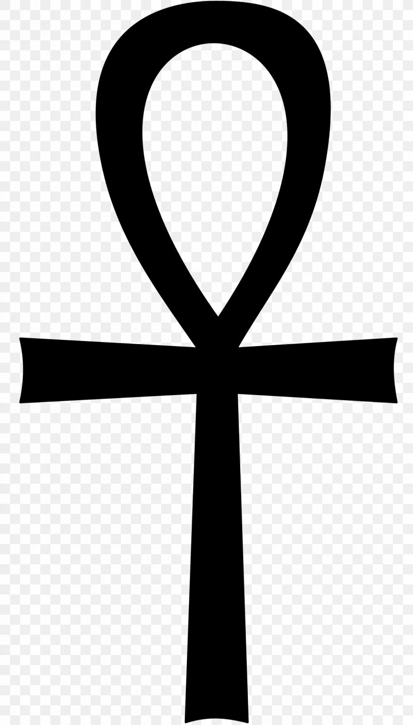 Ankh Ancient Egypt Symbol Clip Art, PNG, 1200x2107px, Ankh, Ancient Egypt, Art Of Ancient Egypt, Black And White, Cross Download Free