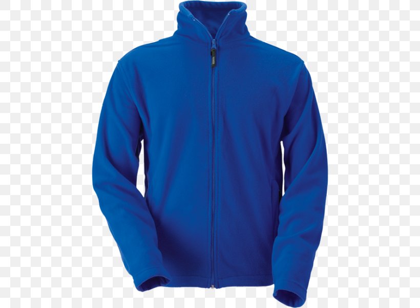 Hoodie Polar Fleece T-shirt Fleece Jacket Clothing, PNG, 600x600px, Hoodie, Active Shirt, Blue, Clothing, Cobalt Blue Download Free