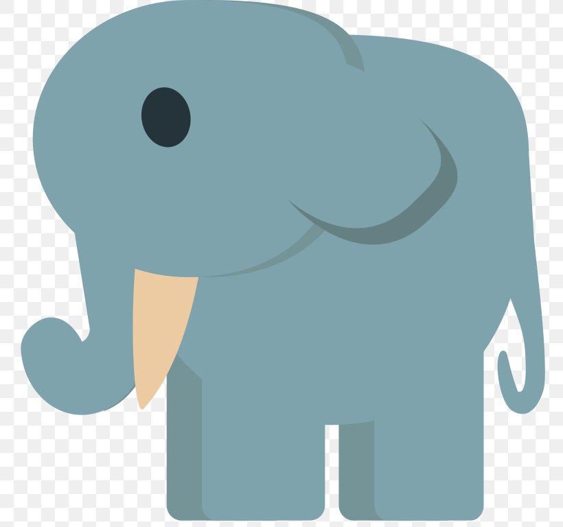 Indian Elephant African Elephant Clip Art, PNG, 768x768px, Indian Elephant, African Elephant, Animal, Canidae, Cartoon Download Free