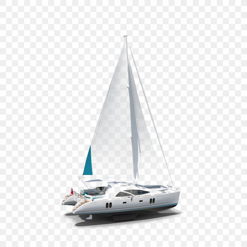 Sail Yacht, PNG, 1000x1000px, Sail, Boat, Catamaran, Raft, Sailboat Download Free