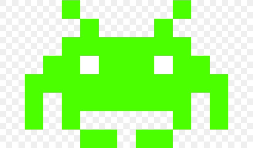 Space Invaders Green, PNG, 661x481px, Space Invaders, Arcade Game, Asteroids, Extraterrestrial Life, Game Download Free