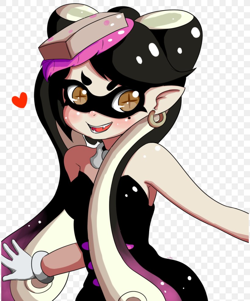 Splatoon 2 Drawing DeviantArt, PNG, 812x985px, Watercolor, Cartoon, Flower, Frame, Heart Download Free