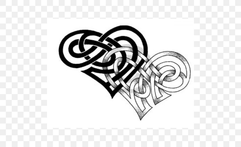 Tattoo Celtic Knot Triskelion Celtic Art Ornament, PNG, 500x500px, Watercolor, Cartoon, Flower, Frame, Heart Download Free