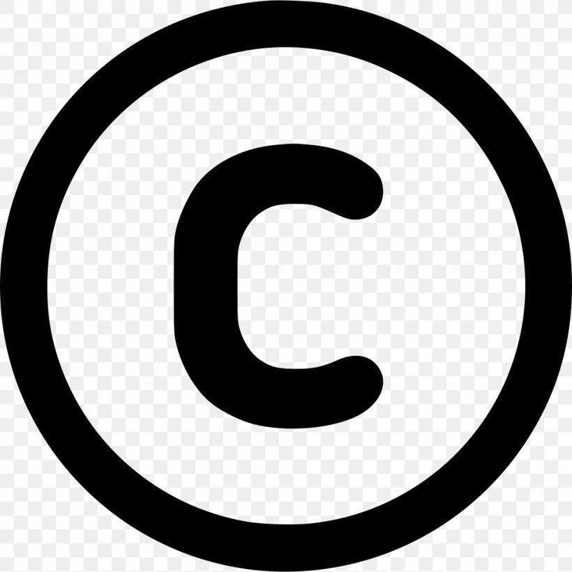 All Rights Reserved Copyright Symbol Registered Trademark Symbol Creative Commons, PNG, 980x982px, All Rights Reserved, Area, Attribution, Black And White, Brand Download Free