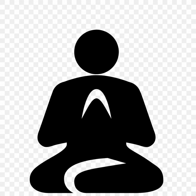 Buddhist Meditation Mindfulness, PNG, 1600x1600px, Meditation, Black And White, Buddhist Meditation, Chakra, Guided Meditation Download Free