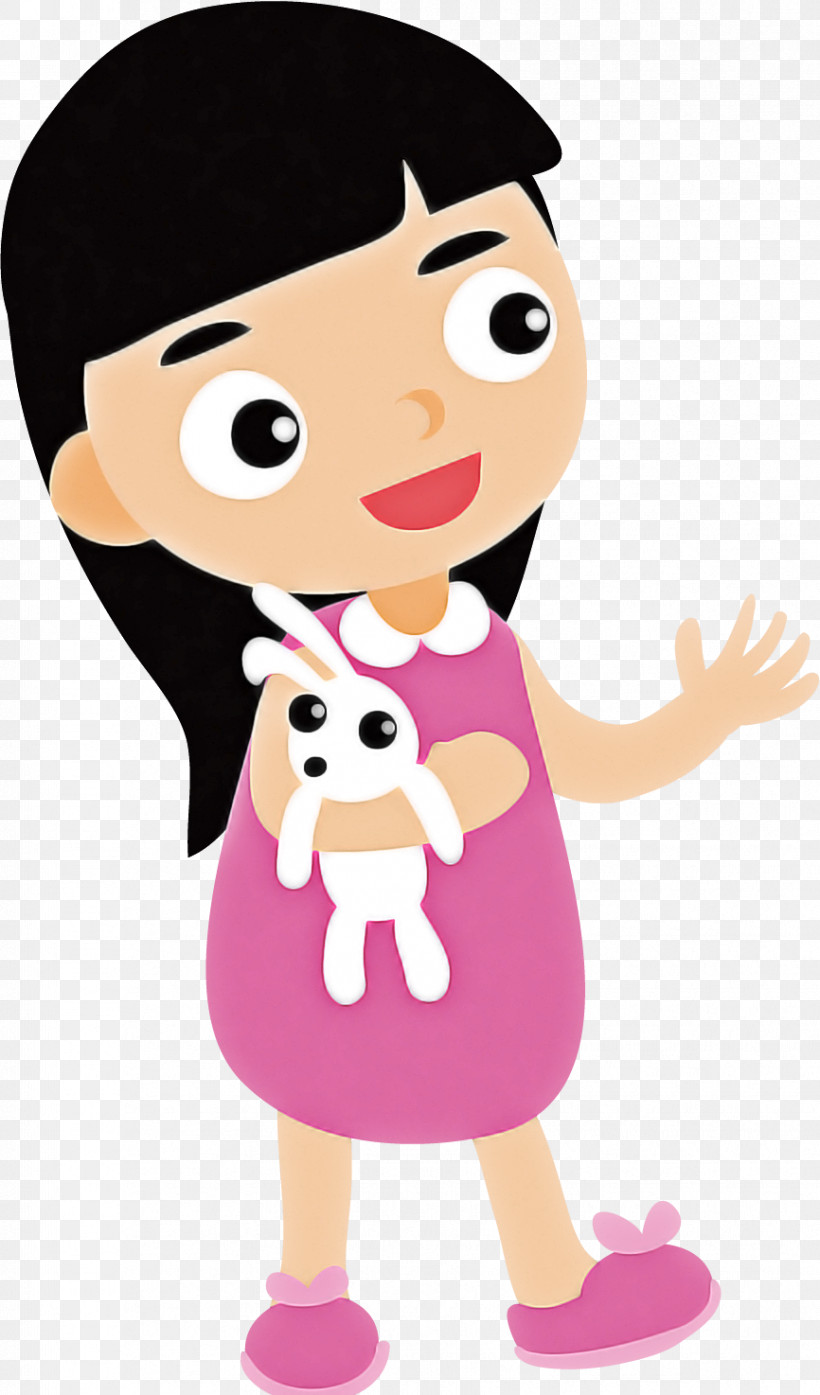 Cartoon Pink Animation Child Style, PNG, 866x1474px, Cartoon, Animation, Child, Pink, Style Download Free