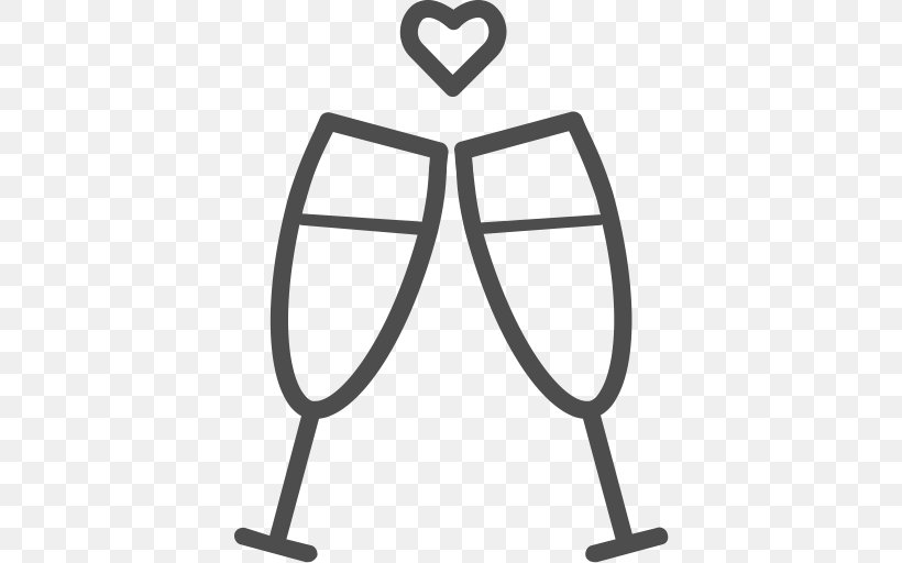 Toast Champagne Wedding Reception, PNG, 512x512px, Toast, Area, Black And White, Bride, Bridegroom Download Free