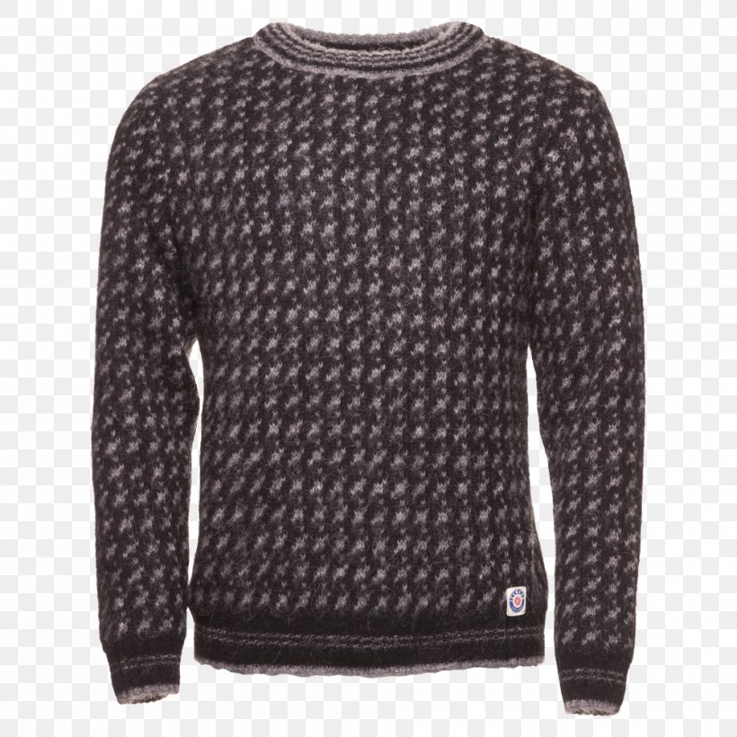 Færeyingur Icelandic Wool Sweater Clothing Færeyingur Icelandic Wool Sweater Coat, PNG, 1000x1000px, Sweater, Black, Cardigan, Clothing, Coat Download Free