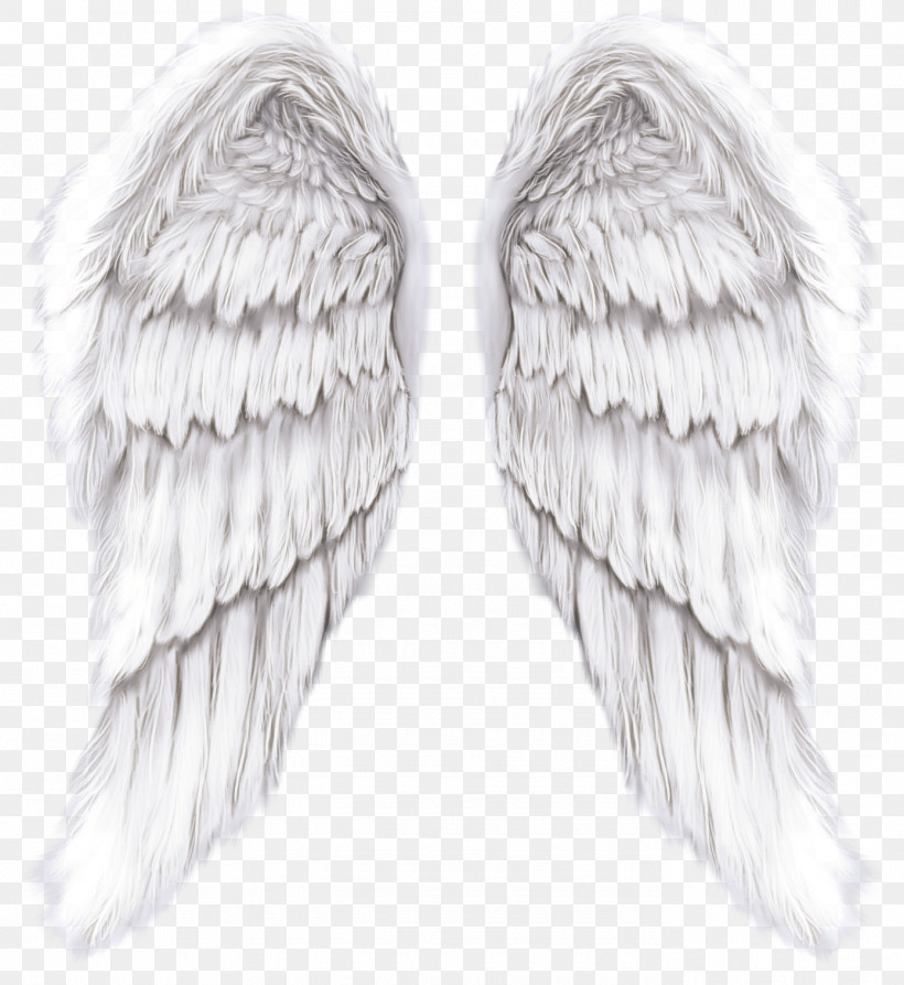 Feather, PNG, 1390x1514px, White, Angel, Earrings, Feather, Wing Download Free