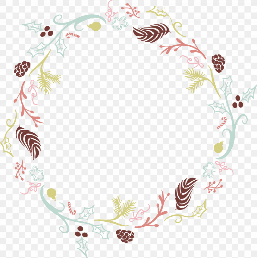 Leaf Plant Ornament, PNG, 2984x3000px, Christmas Frame, Floral Frame, Flower Frame, Leaf, Ornament Download Free