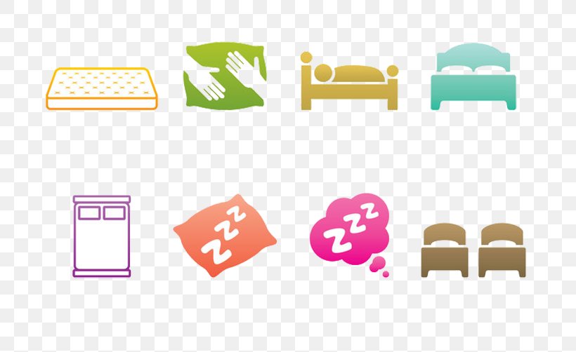 Logo Bed Icon, PNG, 717x502px, Logo, Area, Bed, Brand, Couch Download Free