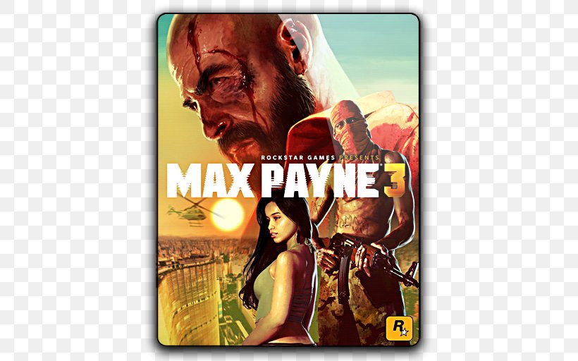 Max Payne 3 Xbox 360 PlayStation 2 Max Payne 2: The Fall Of Max Payne, PNG, 512x512px, Max Payne 3, Album Cover, Film, Max Payne, Max Payne 2 The Fall Of Max Payne Download Free