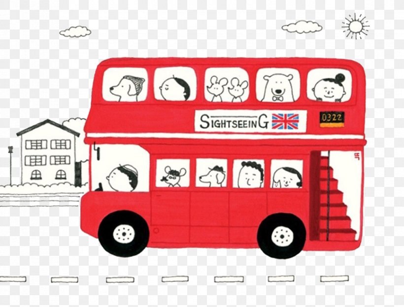 AEC Routemaster Double-decker Bus London Illustration, PNG, 866x660px, Aec Routemaster, Area, Automotive Design, Brand, Bus Download Free