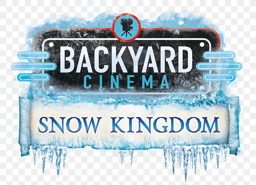 Backyard Cinema Film Snow, PNG, 760x591px, Backyard Cinema, Advertising, Backyard, Banner, Blue Download Free