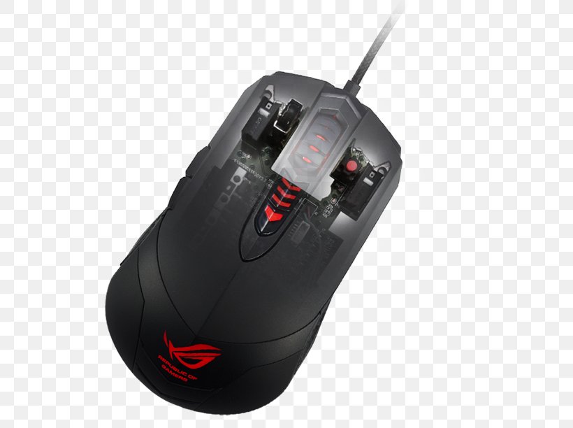 Computer Mouse ASUS GX860 Buzzard, PNG, 550x612px, Computer Mouse, Asus, Computer Component, Computer Hardware, Dots Per Inch Download Free