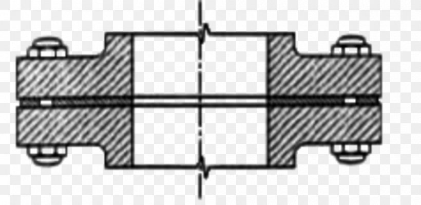 Flange Piping Pipe Seal Gasket, PNG, 1000x487px, Flange, Auto Part, Black And White, Bridle, Gasket Download Free