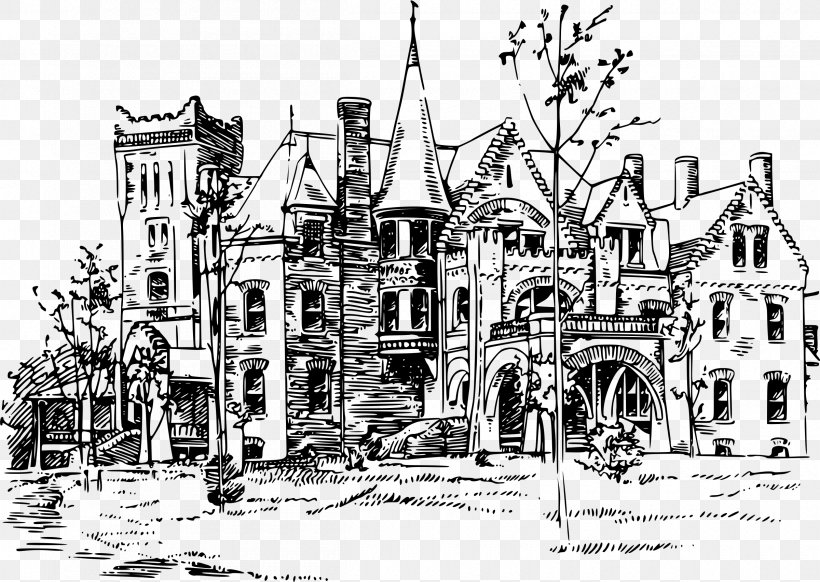 Game Clip Art, PNG, 2400x1706px, Game, Almshouse, Arch, Black And White, Building Download Free