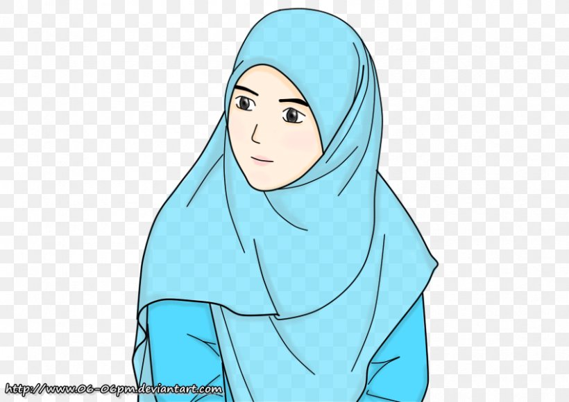 Hijab Woman Islam Muslim, PNG, 848x600px, Watercolor, Cartoon, Flower, Frame, Heart Download Free