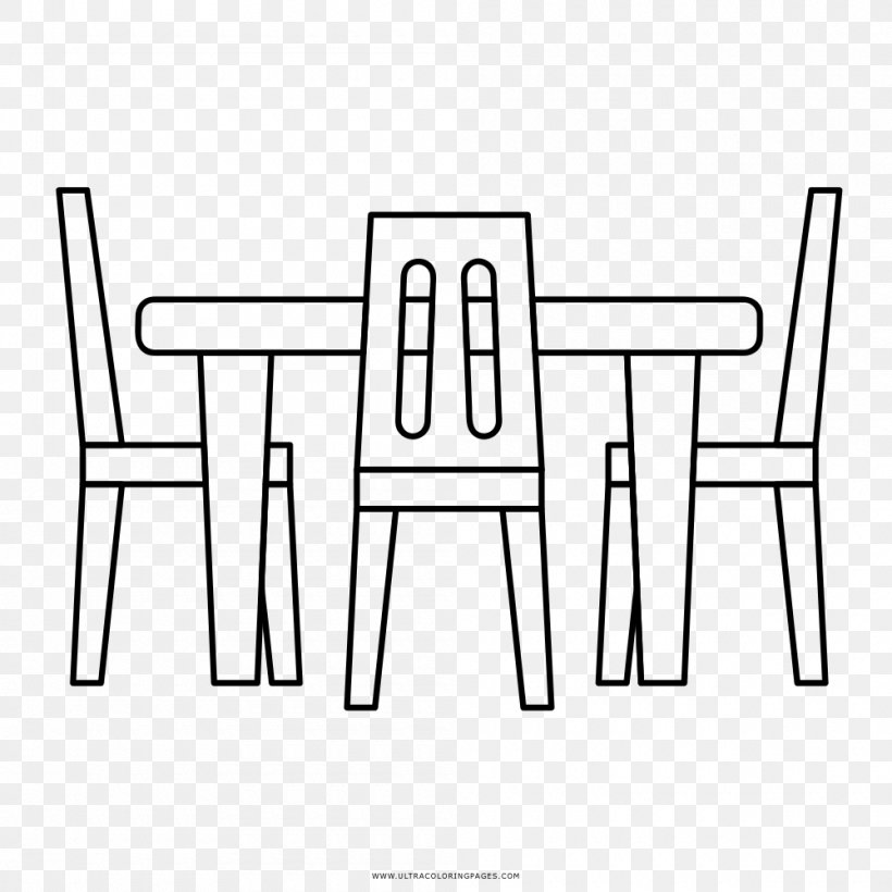 Table Black And White Drawing Dining Room Living Room, PNG, 1000x1000px, Table, Animaatio, Animated Cartoon, Area, Black And White Download Free