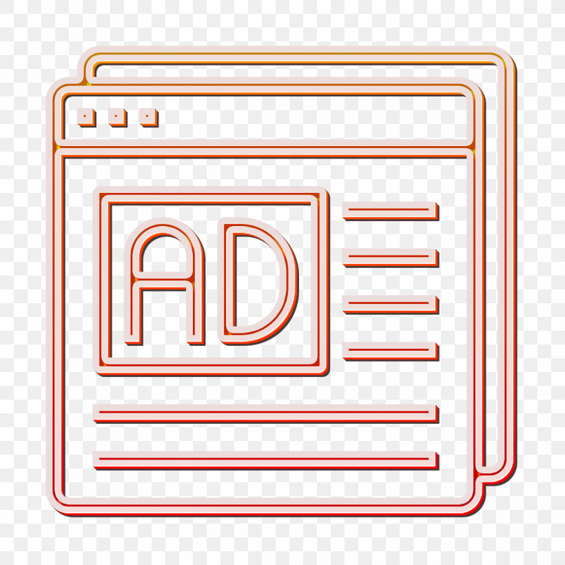 Advertising Icon Seo And Web Icon Browser Icon, PNG, 1160x1160px, Advertising Icon, Browser Icon, Line, Rectangle, Seo And Web Icon Download Free