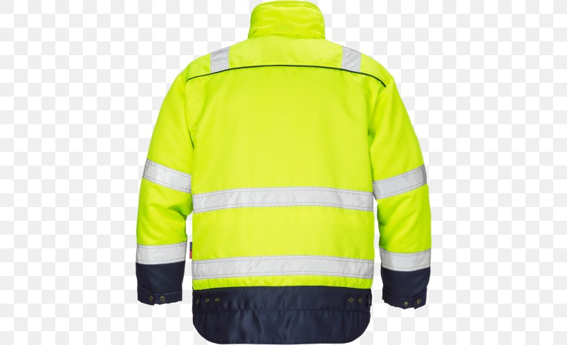 High-visibility Clothing Hood Jacket Workwear, PNG, 500x500px, Highvisibility Clothing, Clothing, High Visibility Clothing, Hood, Jacket Download Free