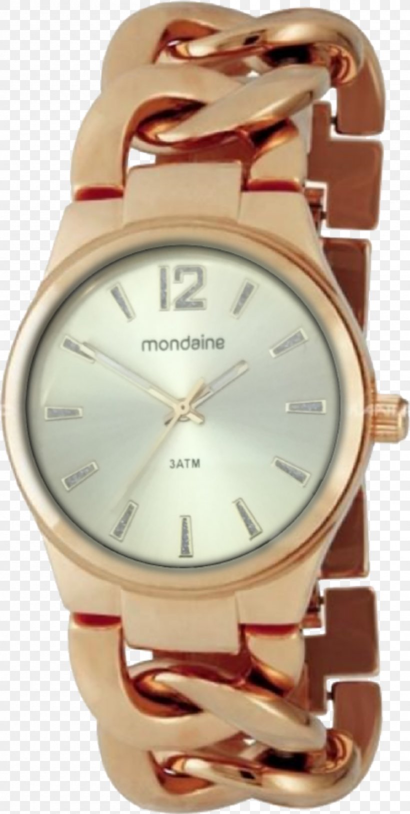 Mondaine Watch Ltd. Clock Watch Strap, PNG, 1000x1983px, Watch, Analog Signal, Beige, Bracelet, Brown Download Free