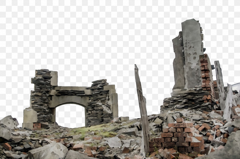 Ancient History History Historic Site Medieval Architecture Ruins, PNG, 1920x1270px, Watercolor, Ancient History, Architecture, Historic Site, History Download Free