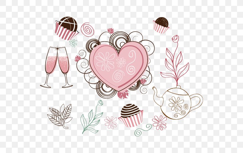 Cake Chocolate Euclidean Vector, PNG, 568x518px, Cake, Chocolate, Heart, Love, Petal Download Free