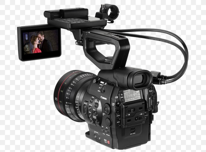 Canon EOS C300 Mark II Canon EF Lens Mount Video, PNG, 700x608px, Canon Eos, Active Pixel Sensor, Camcorder, Camera, Camera Accessory Download Free