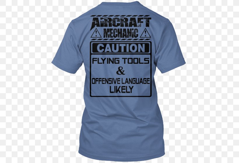 T-shirt Hoodie Airplane Clothing, PNG, 470x560px, Tshirt, Active Shirt, Aircraft Maintenance Technician, Airplane, Aviation Download Free