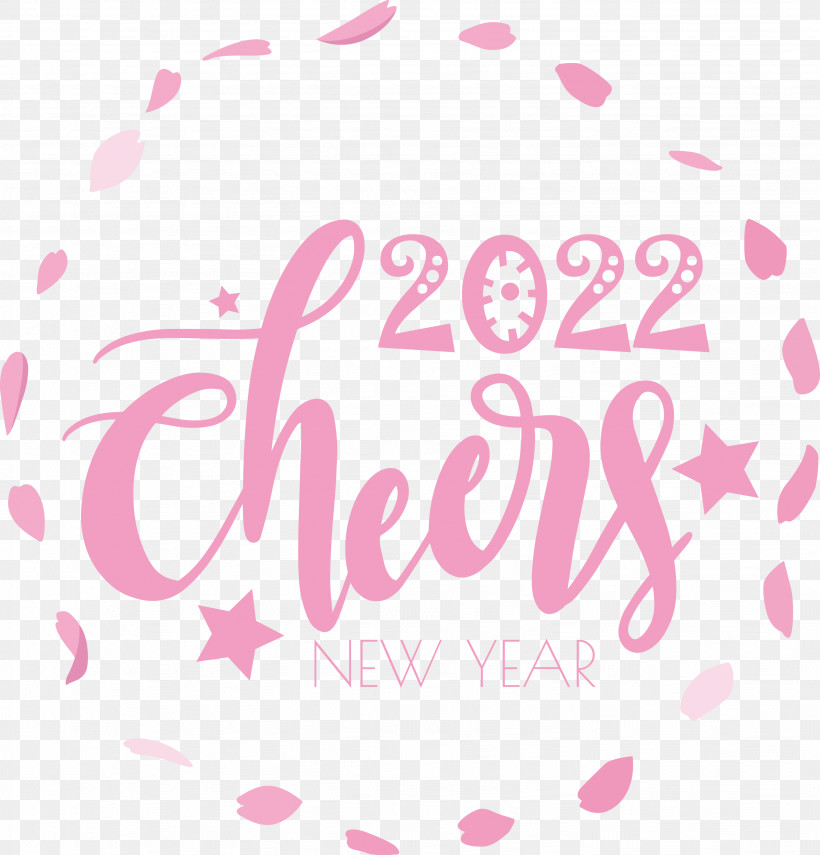 2022 Cheers 2022 Happy New Year Happy 2022 New Year, PNG, 2874x3000px, Logo, Calligraphy, Heart, Printing Download Free