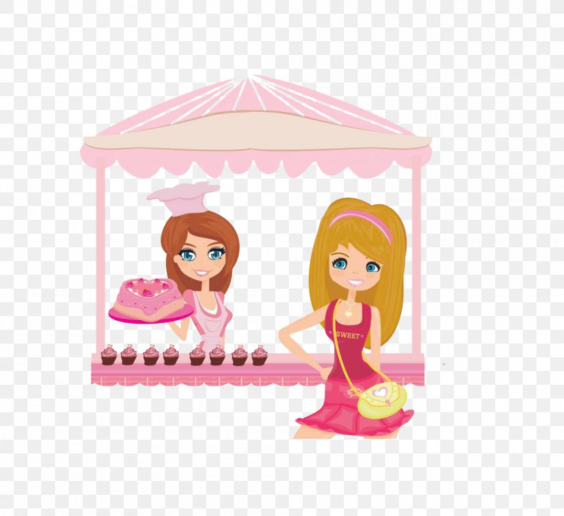 Bakery Cake Stock Photography Illustration, PNG, 1000x917px, Bakery, Bread, Cake, Cartoon, Doll Download Free