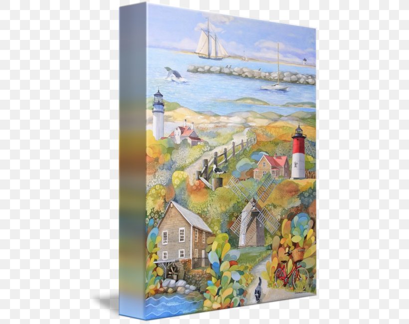 Cape Cod Nantucket Watercolor Painting Martha's Vineyard, PNG, 460x650px, Cape Cod, Acrylic Paint, Art, Art Exhibition, Artist Download Free
