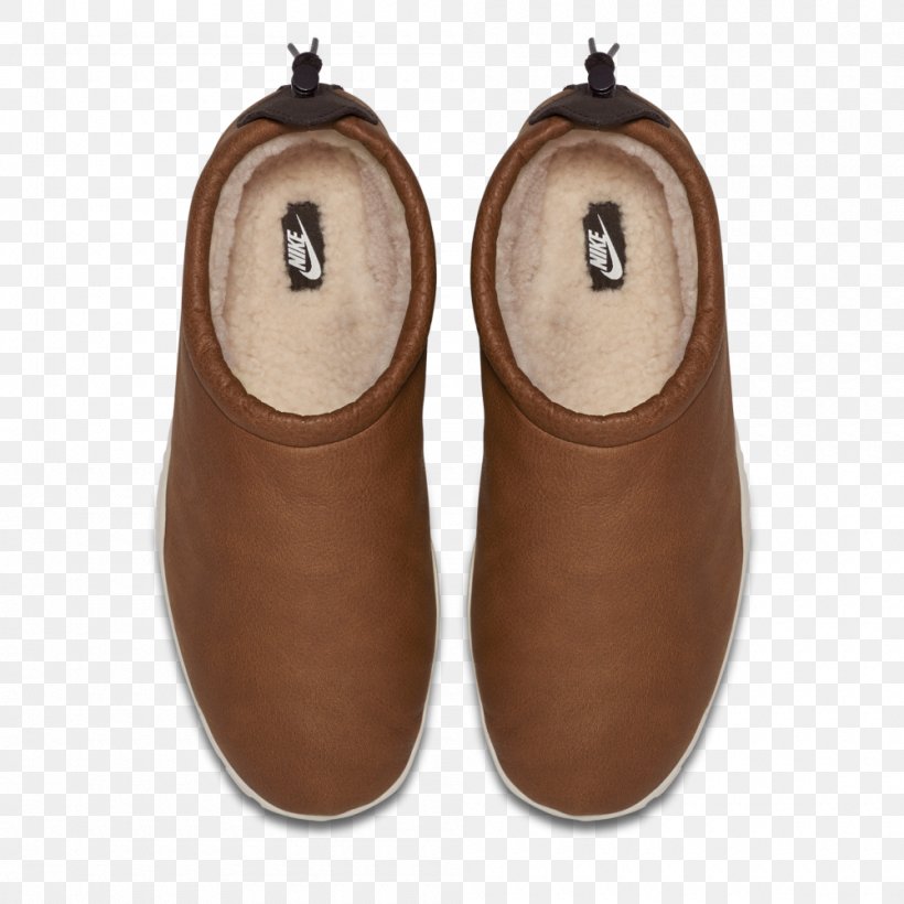 Slipper Nike Shoe Sneakers Leather, PNG, 1000x1000px, Slipper, Apartment, Ballet Flat, Ballroom Dance, Brown Download Free