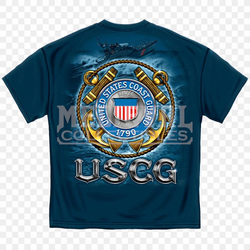 T-shirt United States Coast Guard Hoodie Sleeve, PNG, 850x850px, Tshirt, Badge, Bluza, Brand, Hoodie Download Free