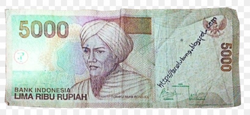 Banknote Money Indonesian Rupiah Line Font, PNG, 1237x572px, Banknote, Cash, Currency, Indonesian Rupiah, Material Download Free