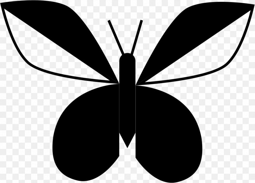 Brush-footed Butterflies Butterfly Insect Symmetry Clip Art, PNG, 981x706px, Brushfooted Butterflies, Arthropod, Black And White, Brush Footed Butterfly, Butterfly Download Free